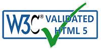 Valid HTML 5!